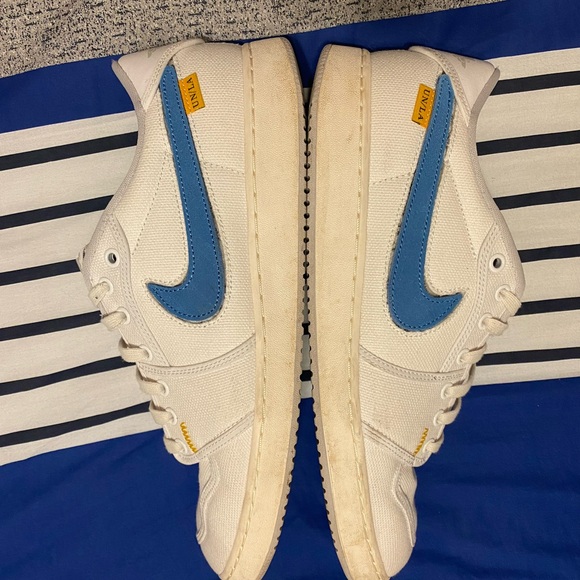 Union x Air Jordan 1 KO low white canvas - Picture 3 of 6